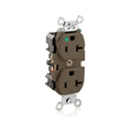 Leviton 20A Duplex Receptacle 125Vac 5-20R Bn 8300